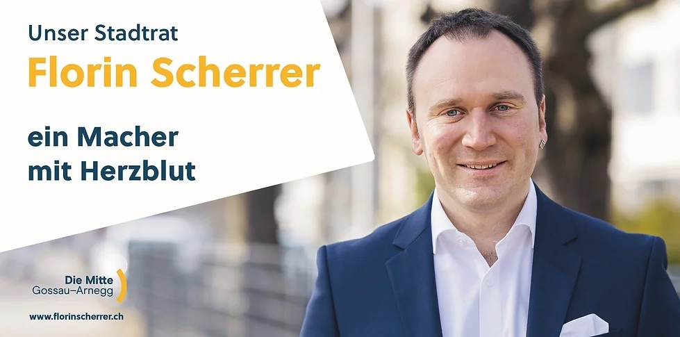 HIG empfiehlt Florin Scherrer für den Stadtrat (2. Wahlgang)